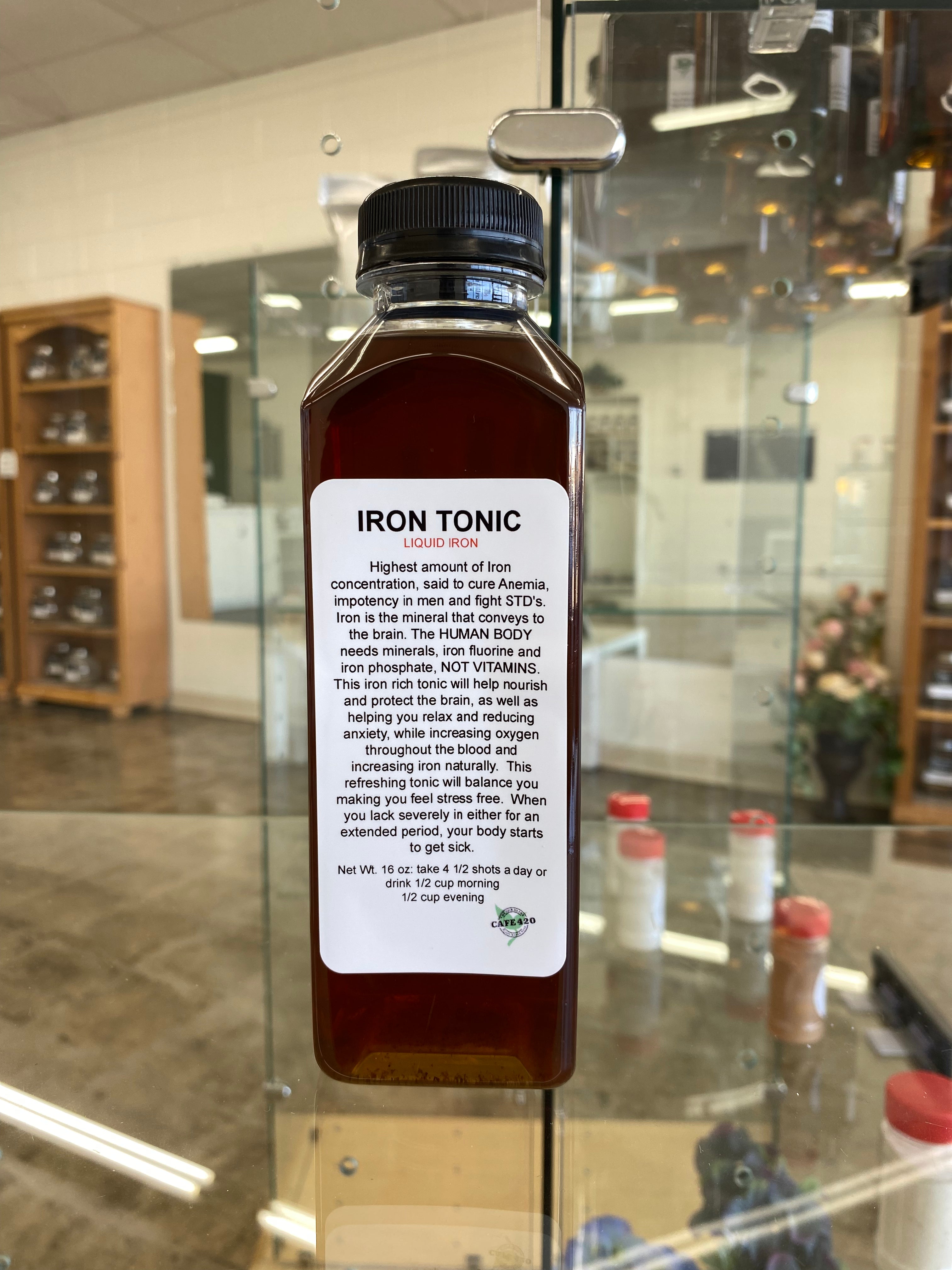 Iron Tonic Bottle