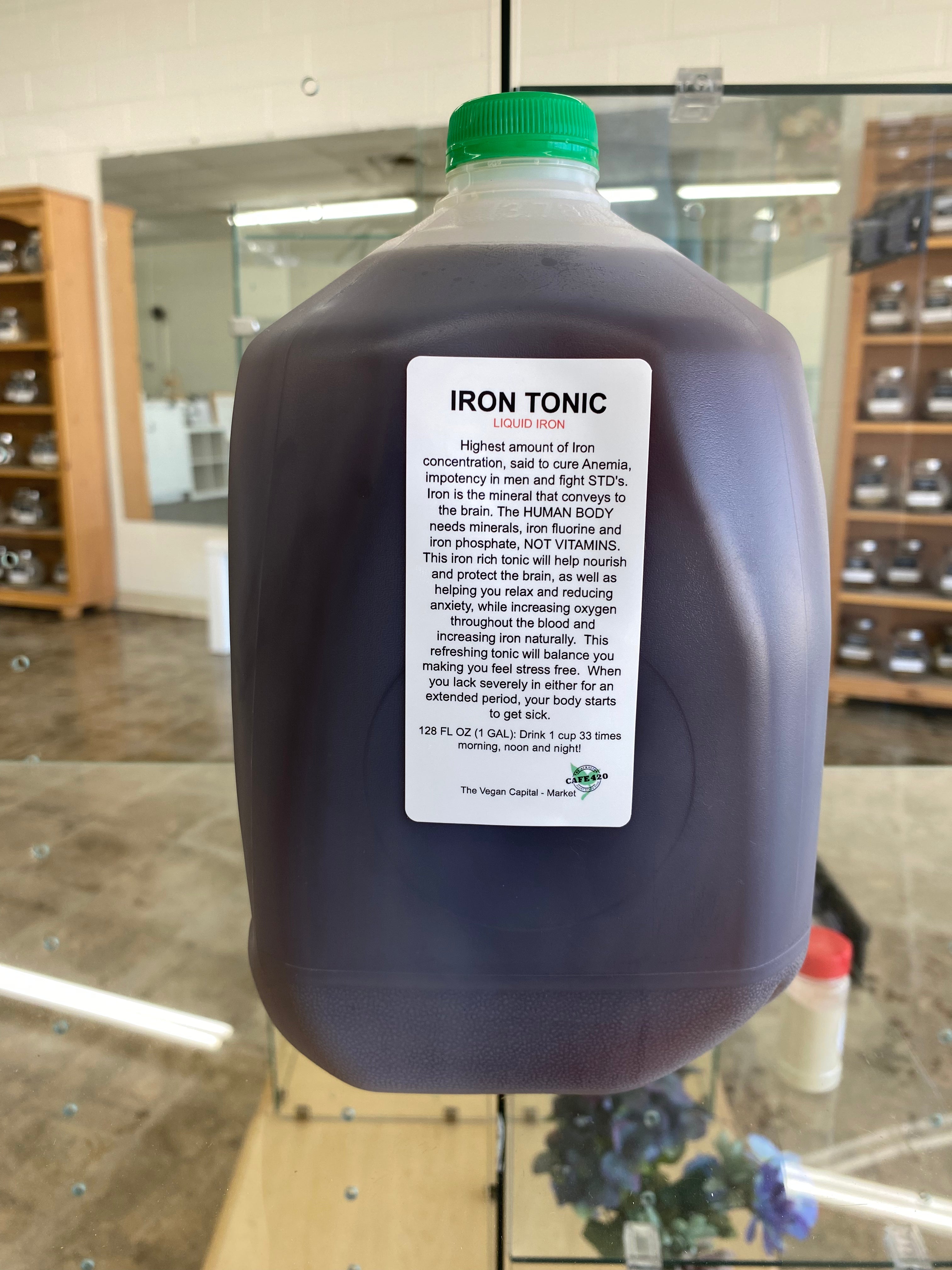Iron Tonic Gallon Jug