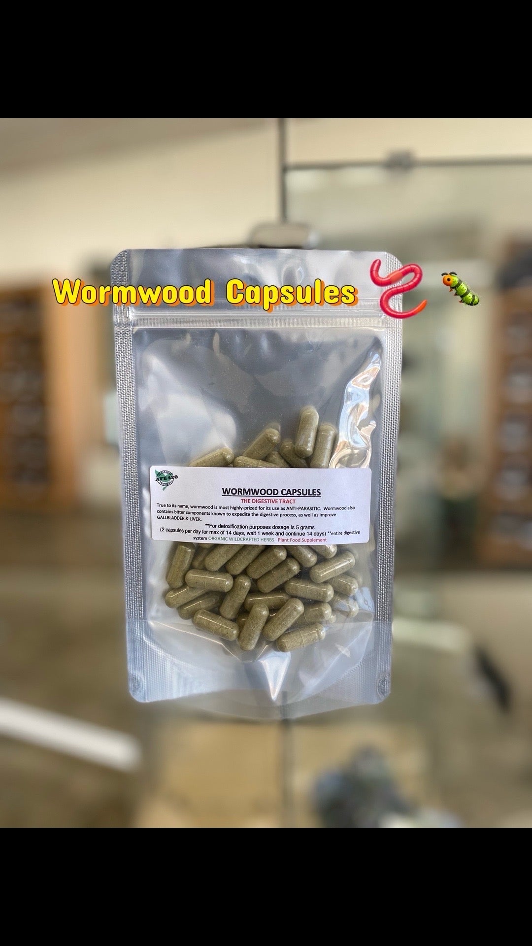 Wormwood Capsules (60)