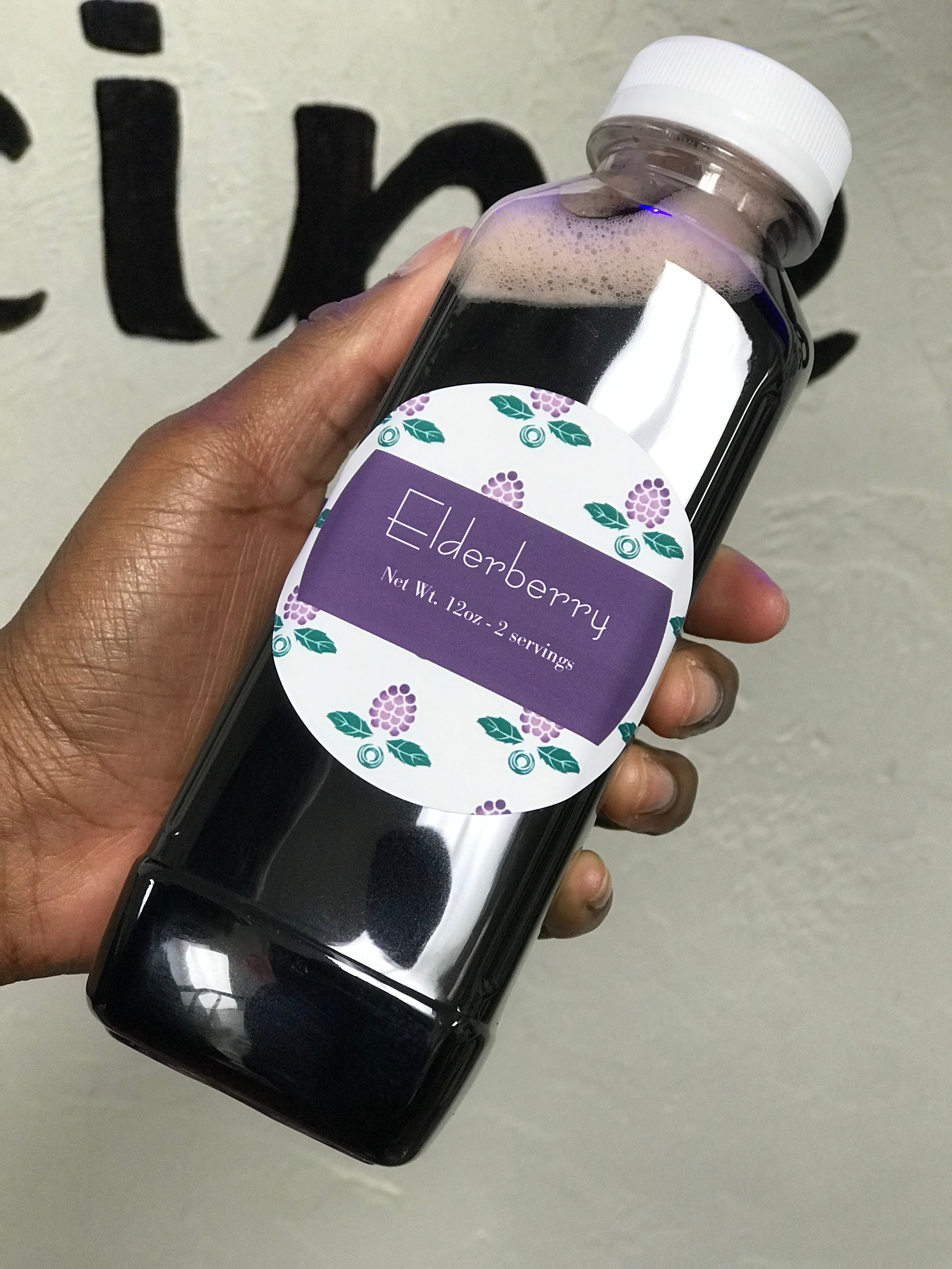 Elderberry (16oz) bottle