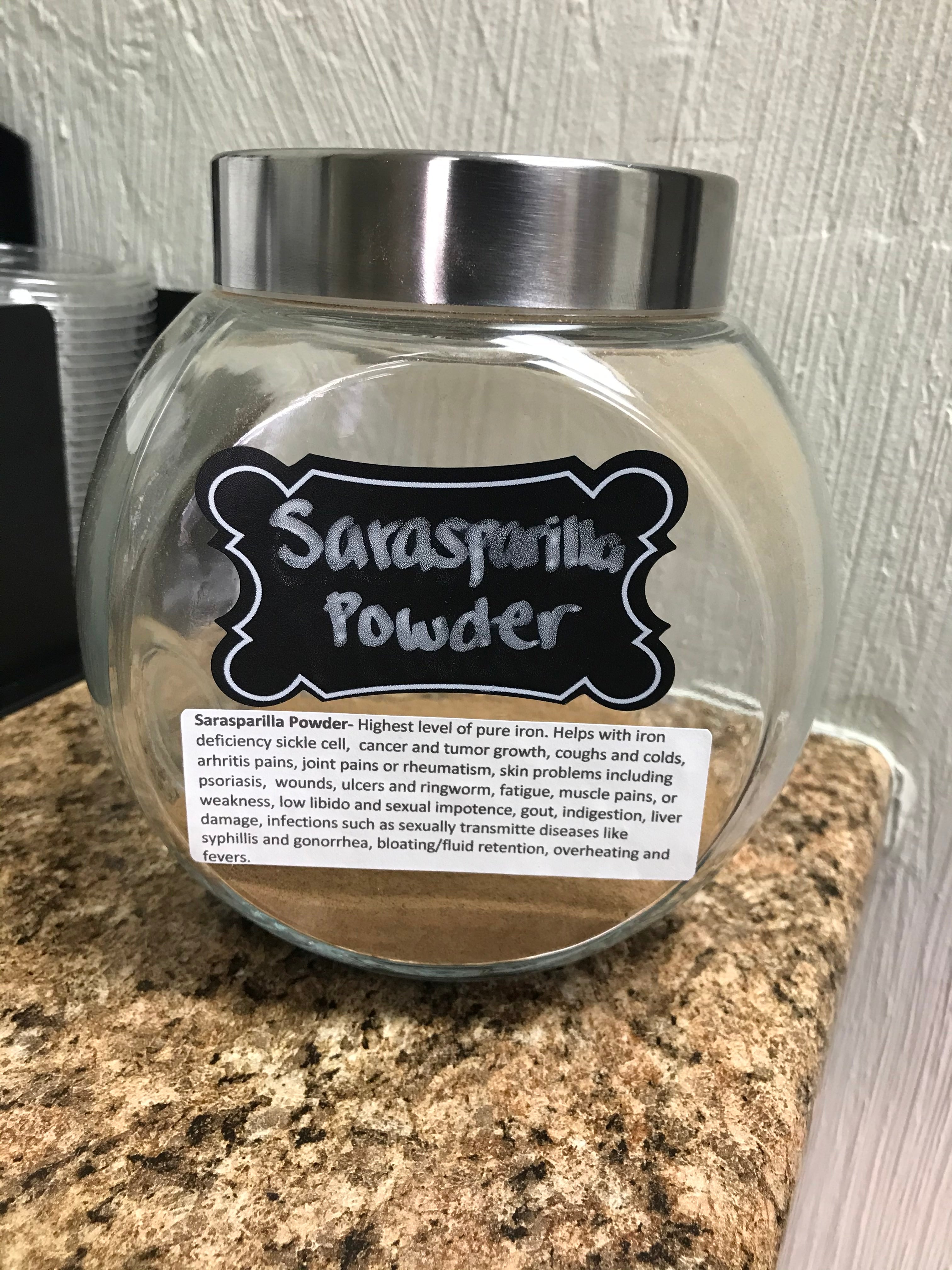 Sarsaparilla powder